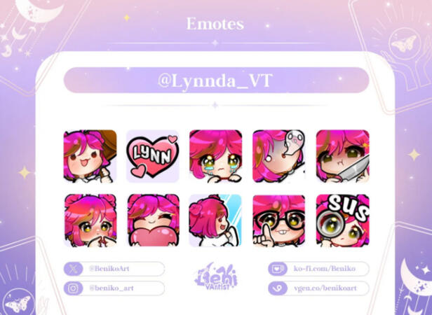 @Lynnda_VT Emotes